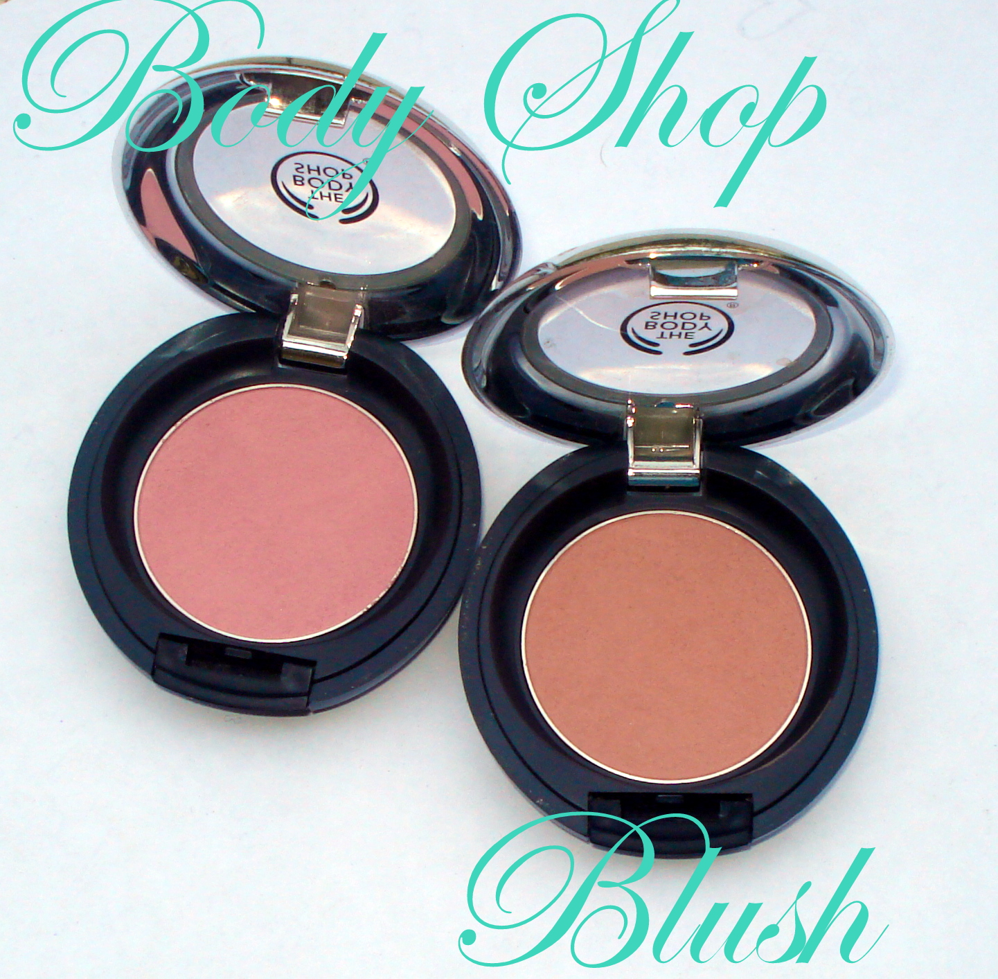 Body Shop Powder Blush in 02 & 05 , Review , Swatches For Light