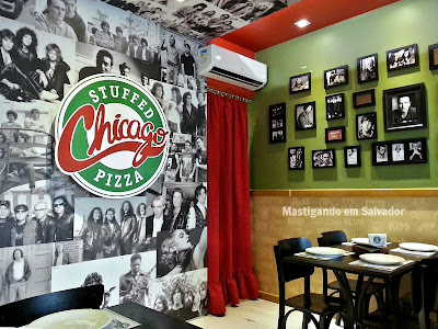 Chicago Stuffed Pizza: Ambiente