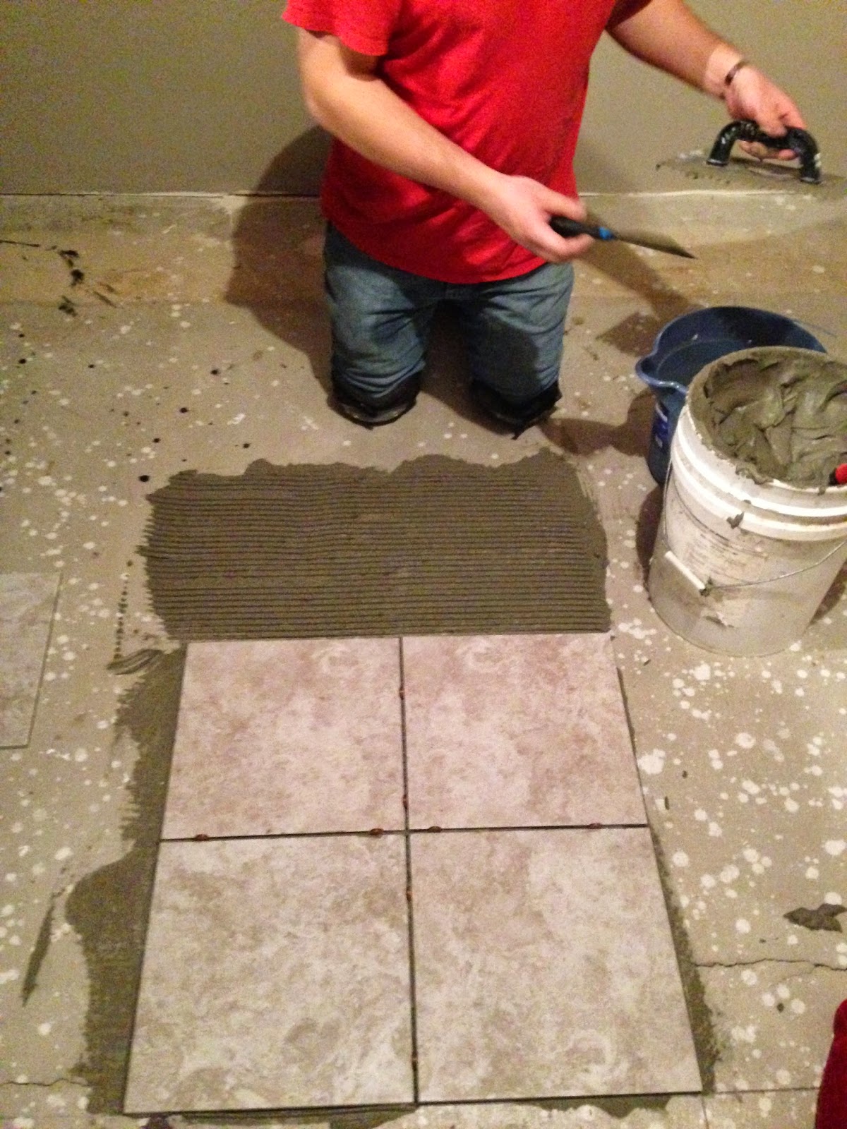 DIY Why Spend More How to lay tile