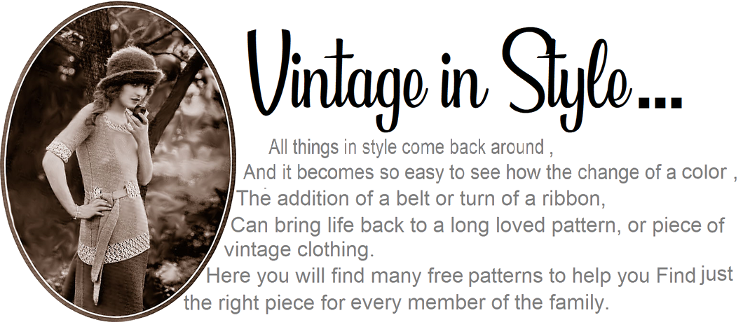 Vintage in Style......