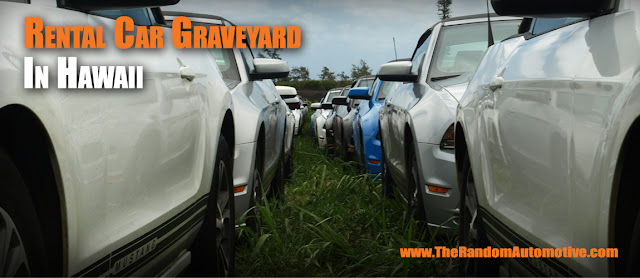 car graveyard hawaii kauai rental cars mustang camaro jeep dylan benson random automotive