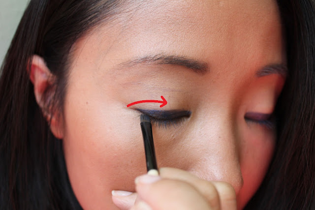 Asian Makeup Tips Blue Eye Shadow