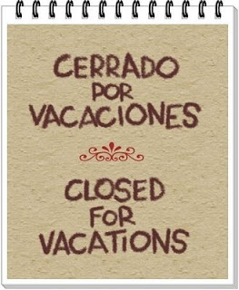 Cerrado por vacaciones