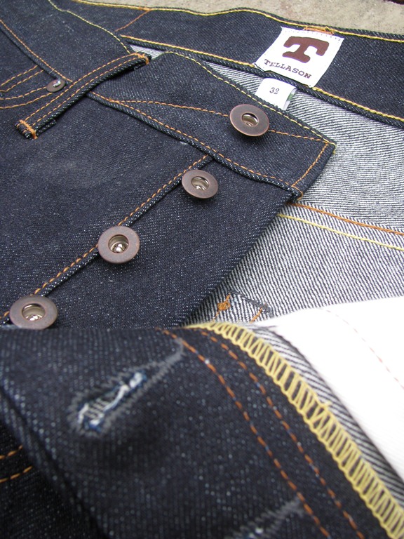 tellason white oak cone denim