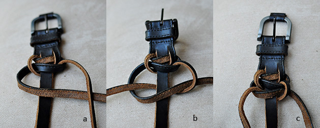 Используйте старые журналы и ремни для стяжки. И у вас получится вот такой яркий