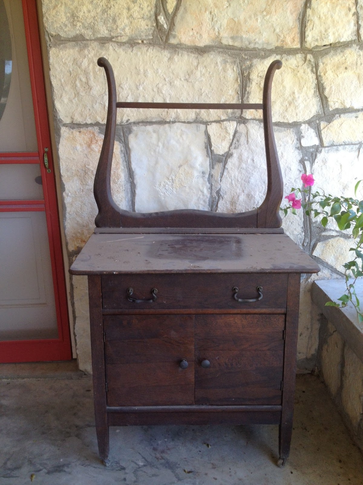 antique baby changing table