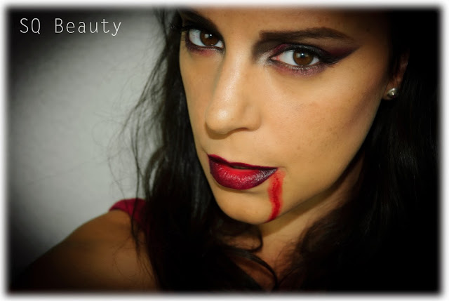 Maquillaje Halloween Vampiresa Sexy Silvia Quiros vampire