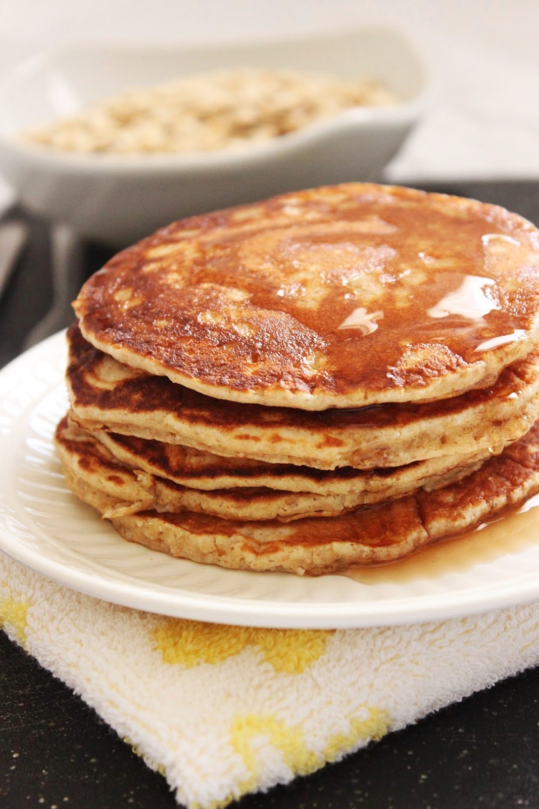 Oatmeal Pancakes Pancakes With Cooked Oats