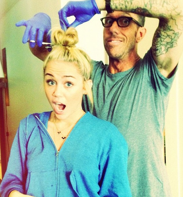 Miley Cyrus Short Hair 2012