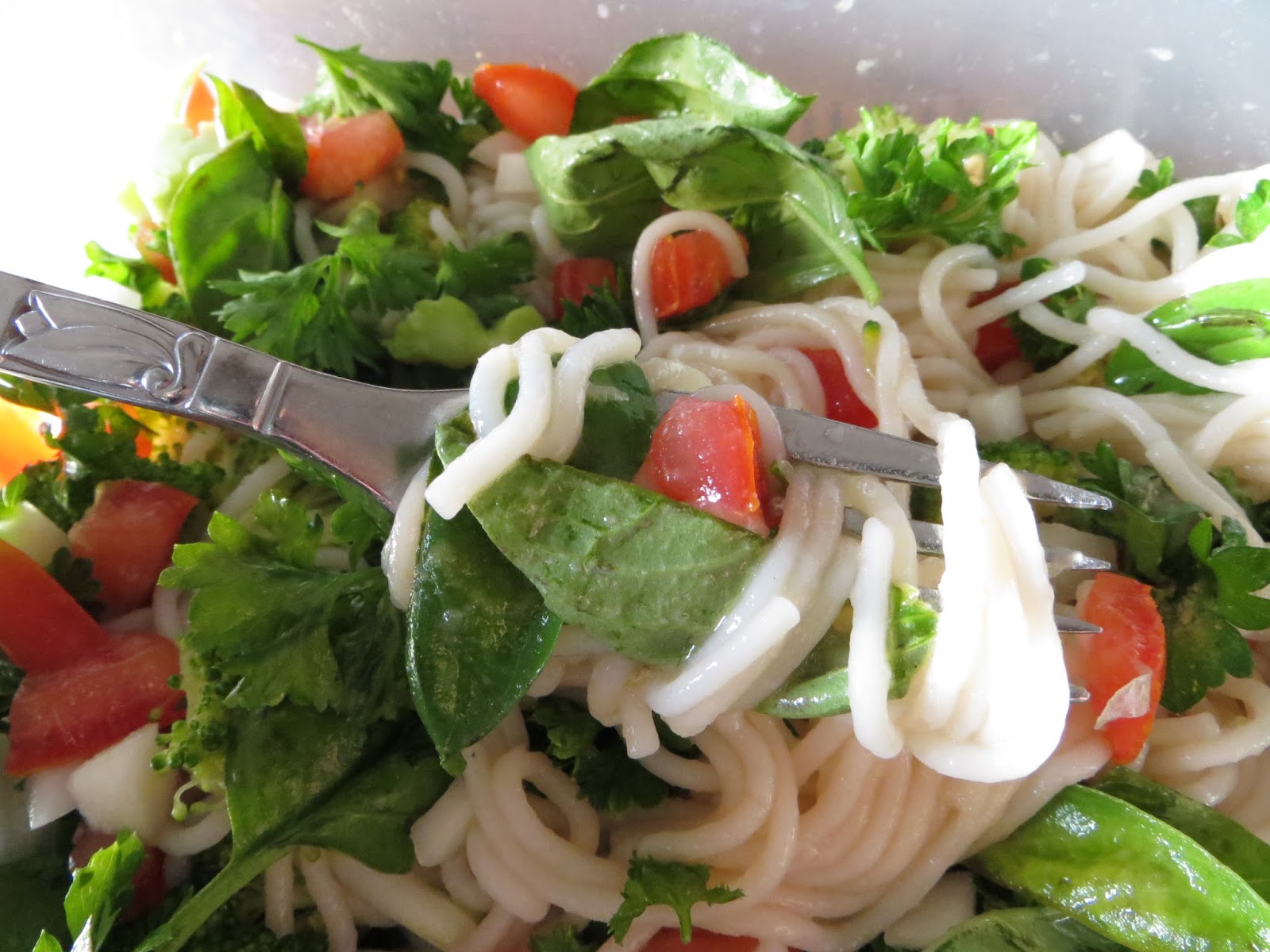 Systemic Candida Mung Bean Noodles in Lemonmarinade