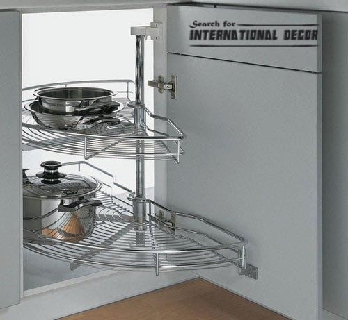pull out drawers,pull out shelves, carousel system for kitchen