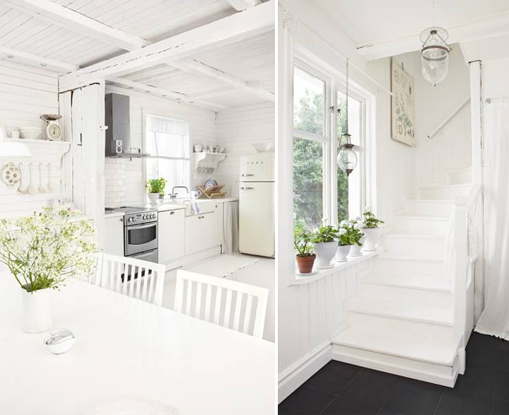 Country style chic interior design