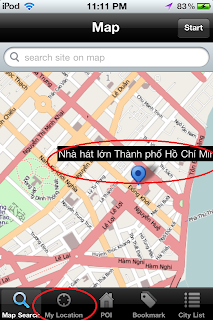 Việt Nam map cho Iphone