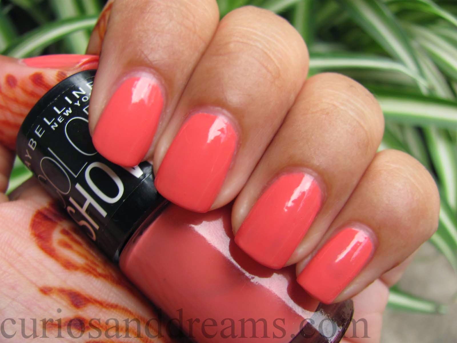 Maybelline Color Show Nail Polish in Coral Craze - wide 2