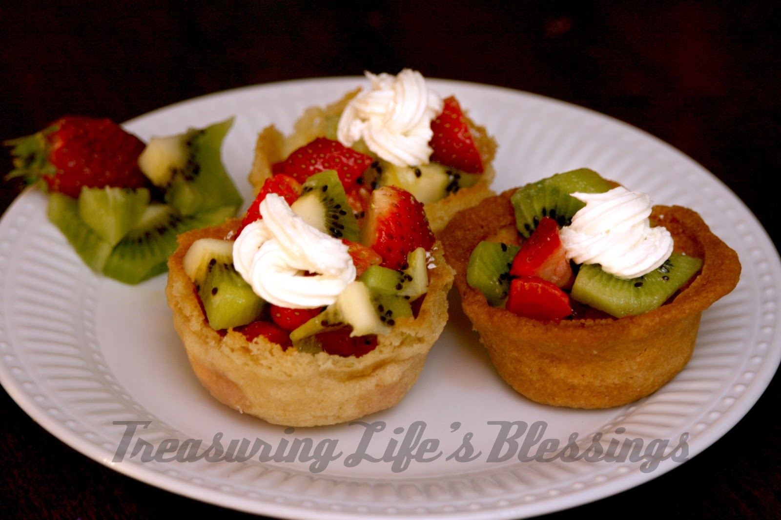 Sugar Cookie Fruit Cup Treasuring Life's Blessings