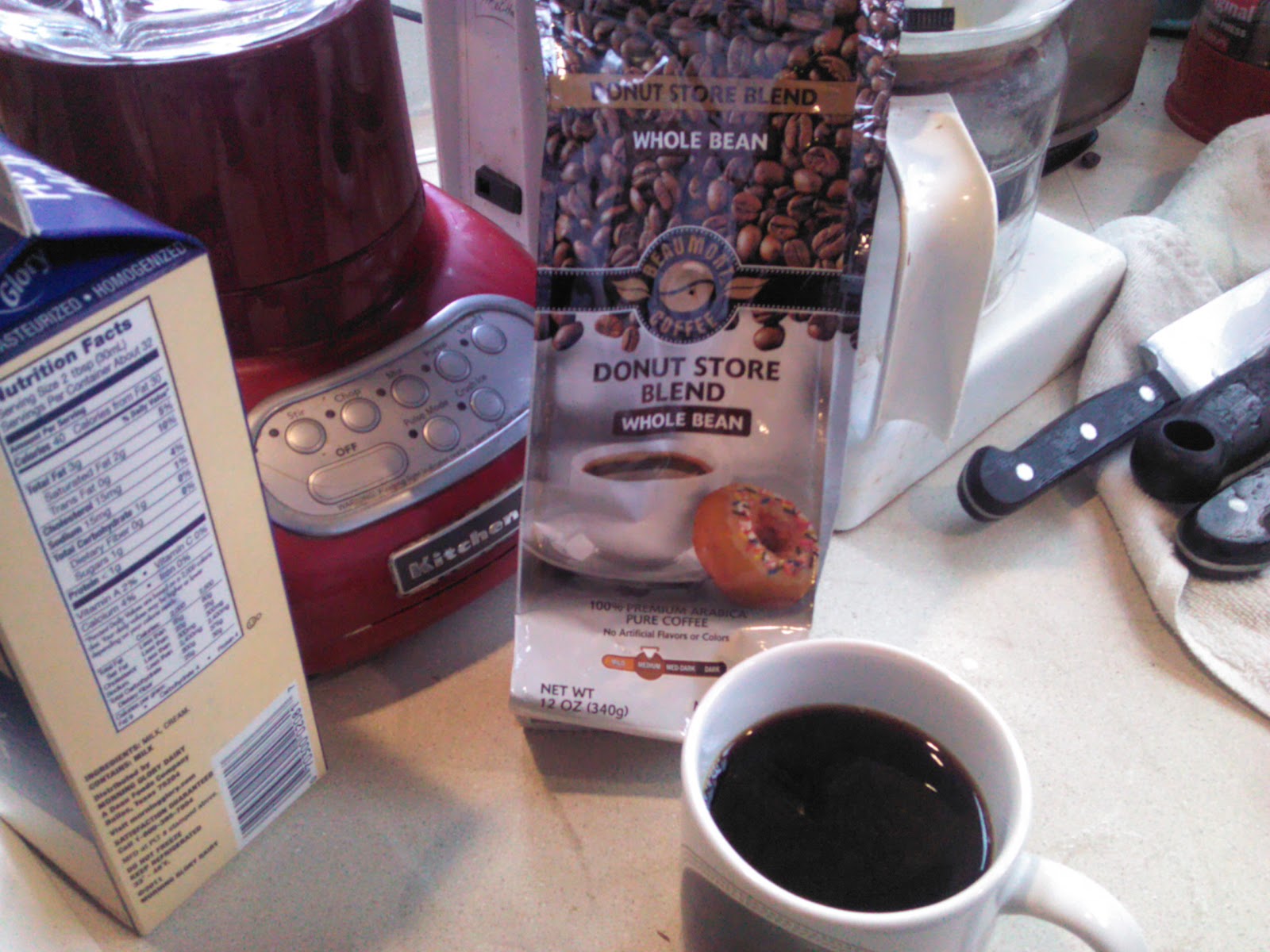Food Made Of Love Aldi S Coffee Review Part Deux Donut Store Blend
