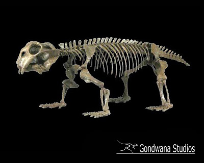 esqueleto de Lystrosaurus