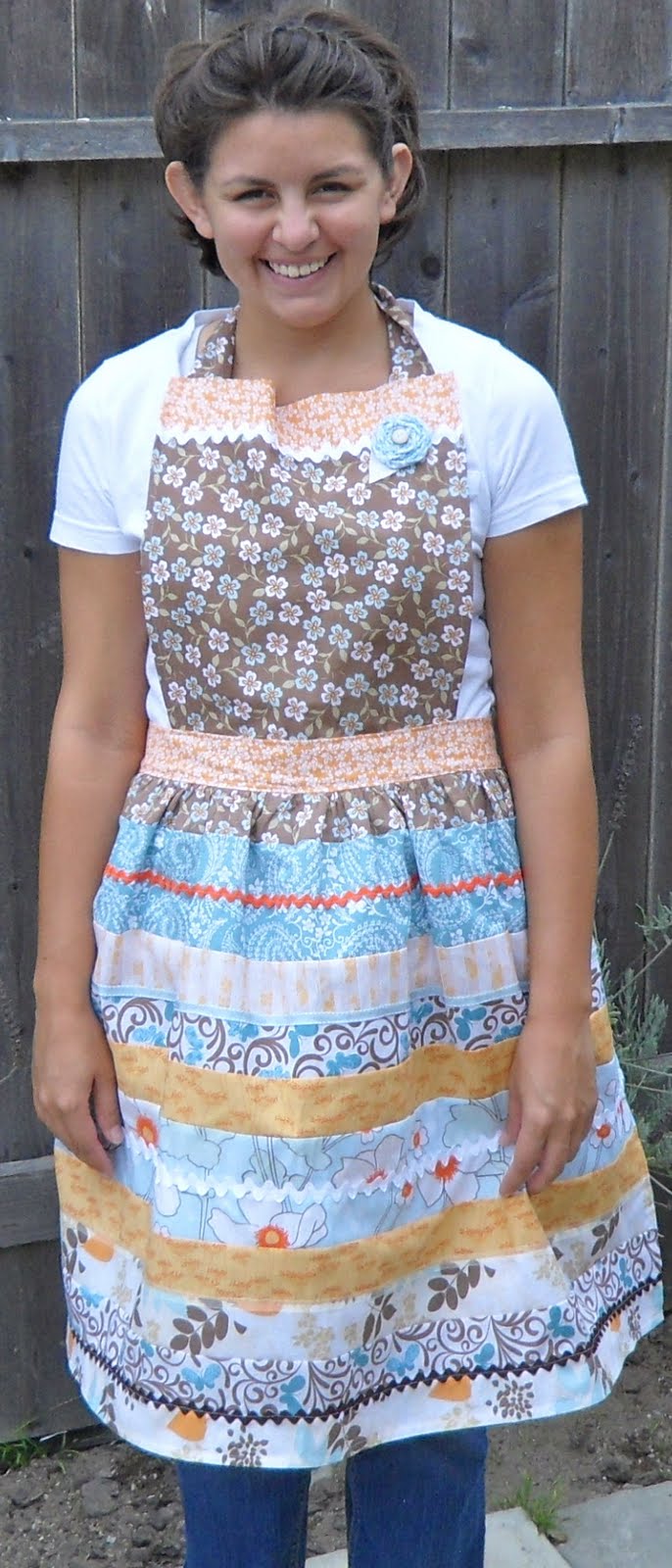 Kaleidoscope of Colors "Anthropologie" KnockOff Apron