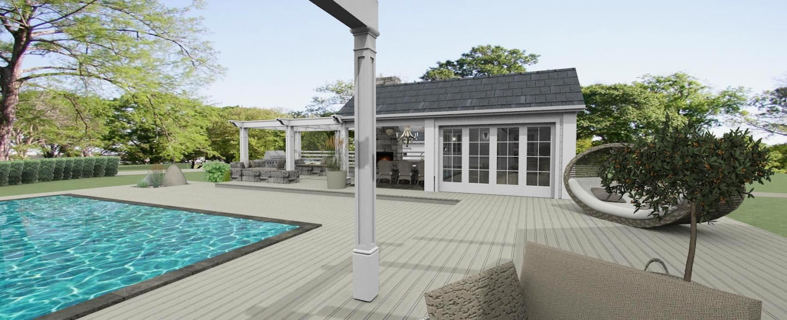 Den vita drömgården: bygglovshandlingar klara för new england hus ...