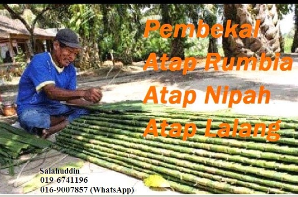 Pembekal Atap Rumbia Atap Nipah Atap Lalang Traditional Thatched Roof 