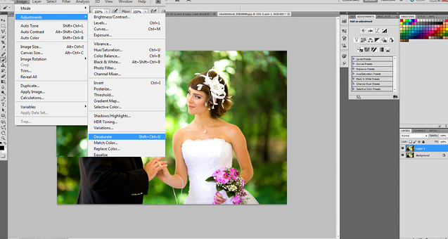 Beragam Efek Edit Foto Wedding dengan Photoshop Beragam Efek Edit Foto Wedding dengan Photoshop