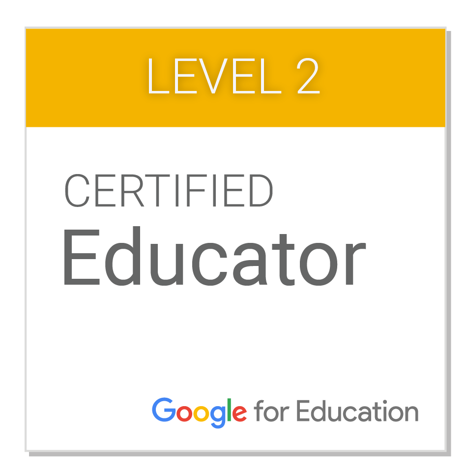 Google Educator Badge Level II