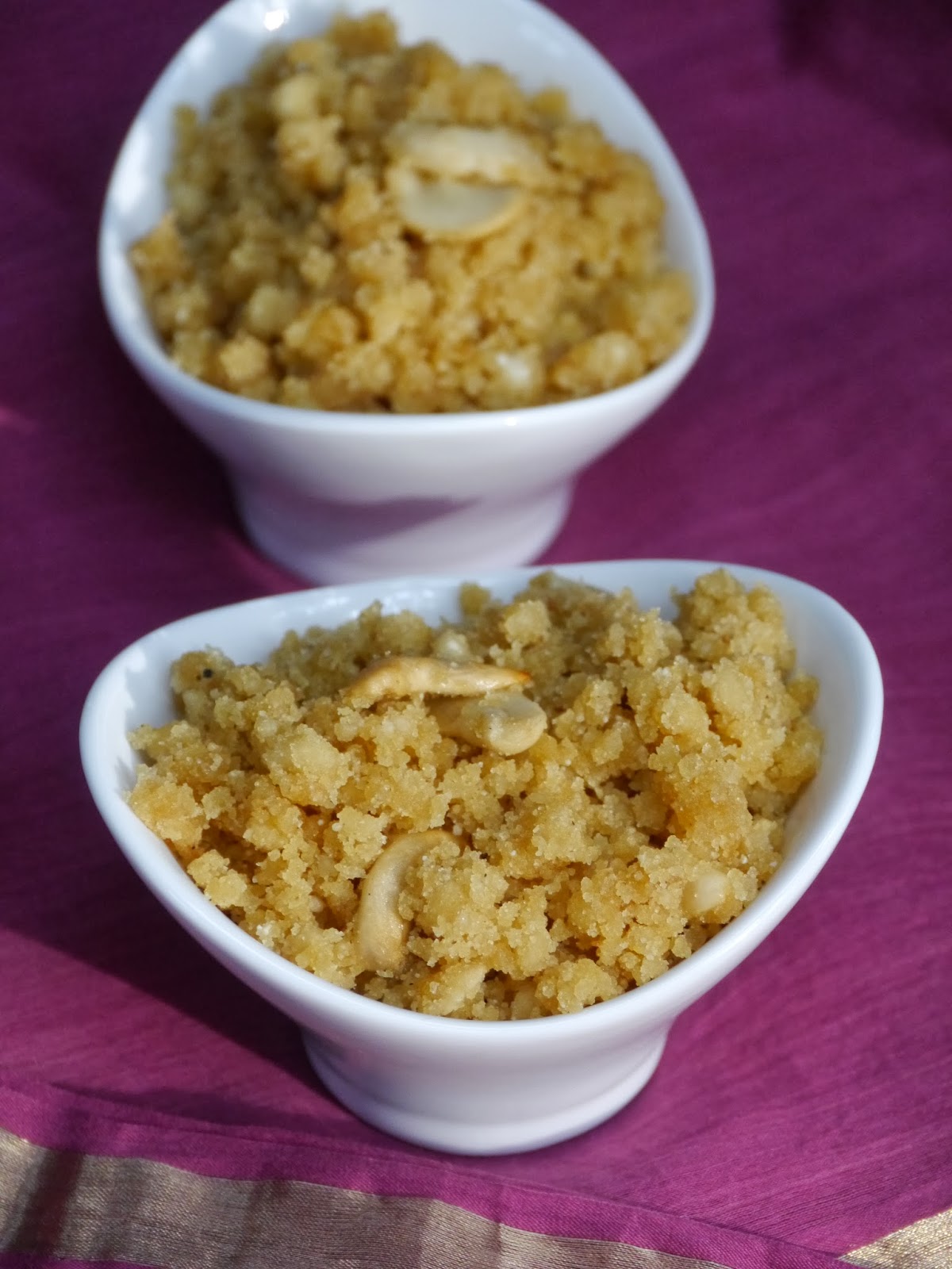 A Peek into My Kitchen Sweet Rice Puttu with Jaggery Navarathri Recipe