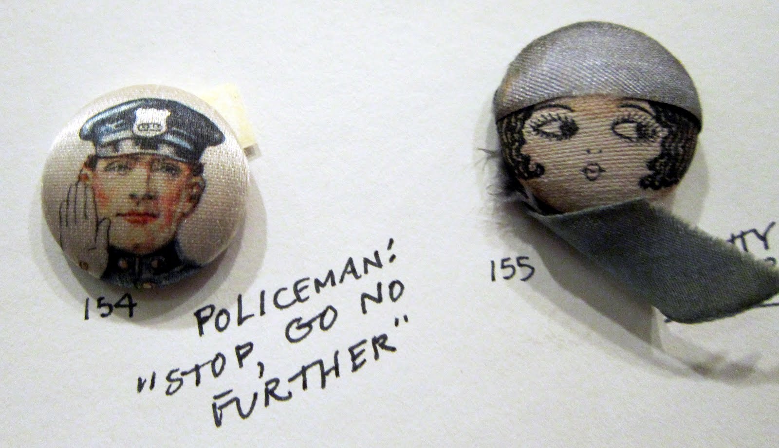 Idiosyncratic Fashionistas Buttons, Buttons, Who's Got the Tender Buttons