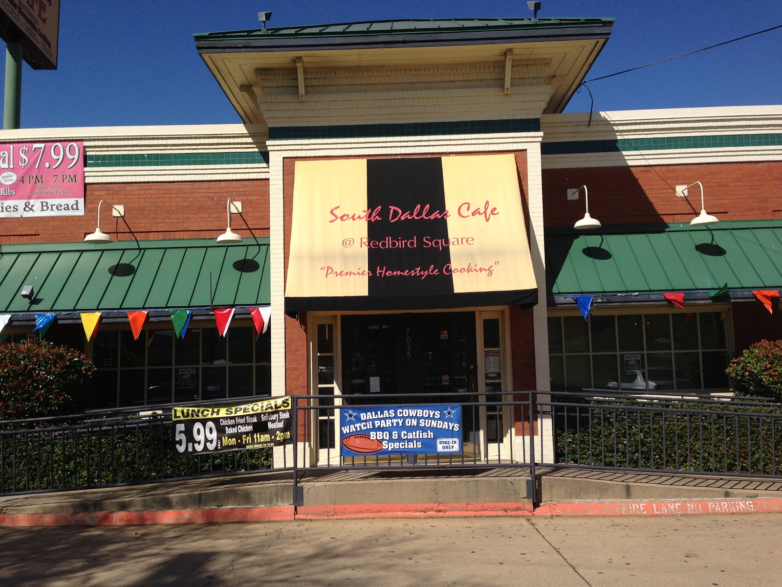 Menu South Dallas Cafe