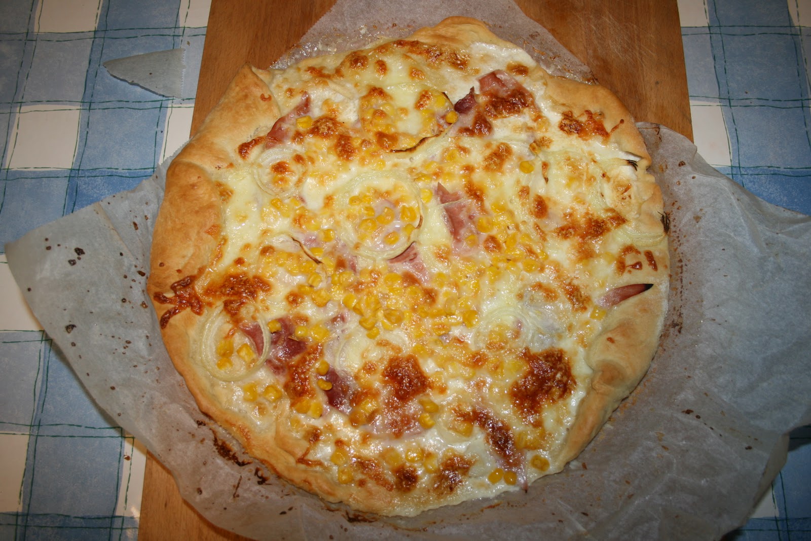 cocinando en el arca de Belén PIZZA DE NATA