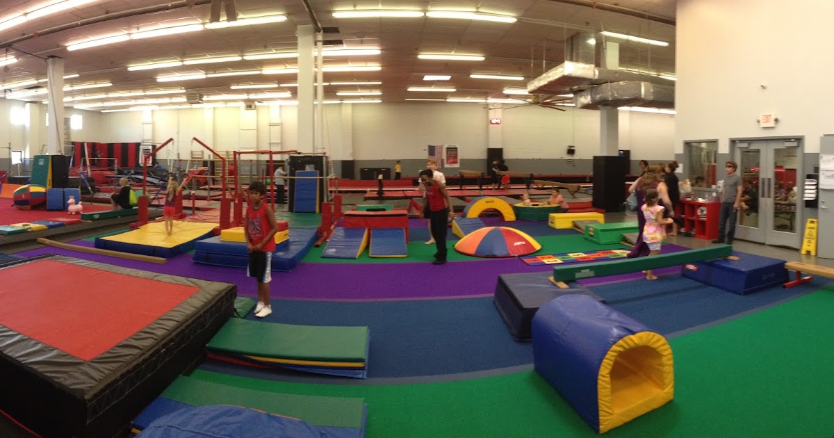 Family fun in MD and Beyond Dynamite Gymnastics, Rockville, MD