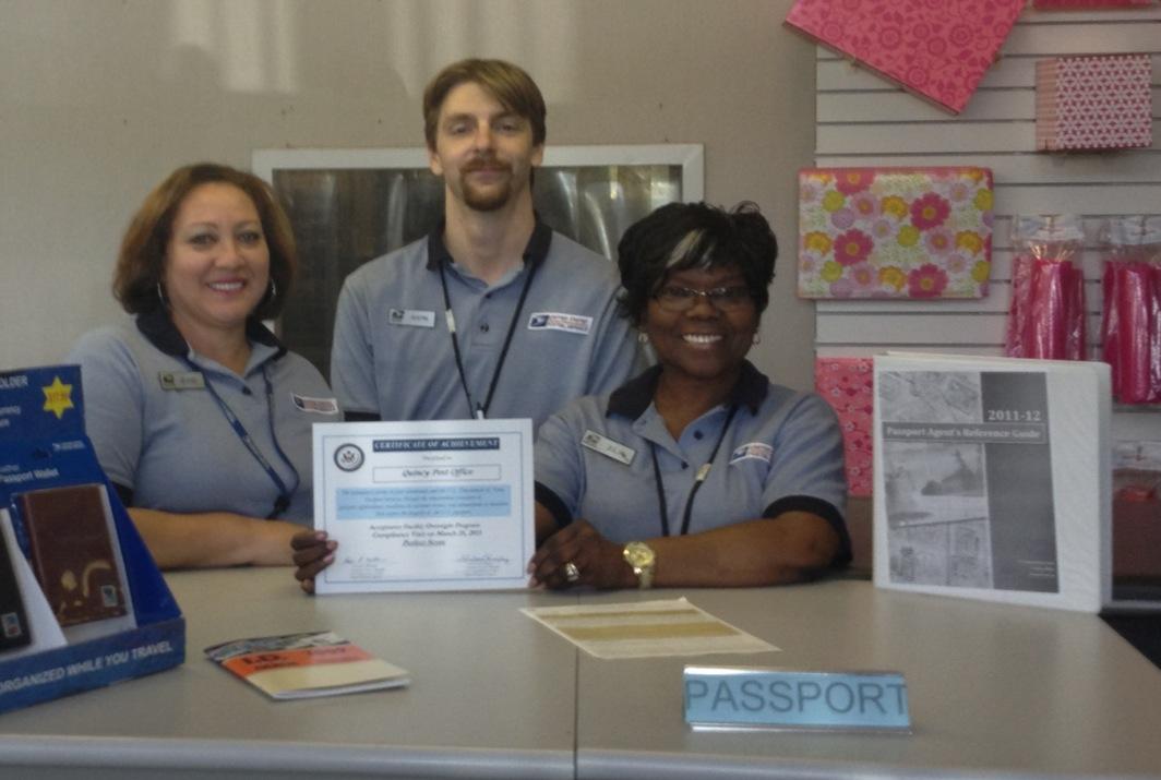 Gulf Atlantic Newsmakers Quincy Post Office receives first perfect