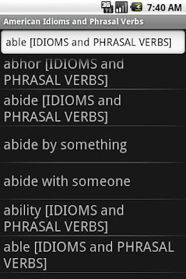 American Idioms and Verbs v3.2.95 Apk App