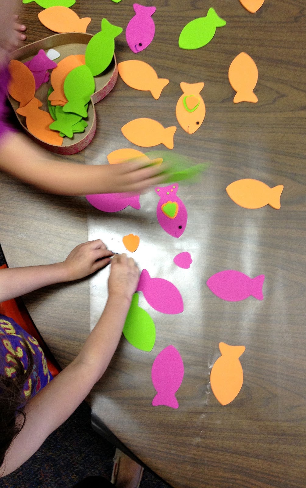 From The Hive: F fish day- preschool style