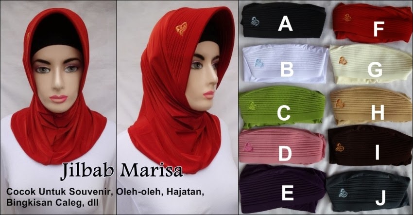 Jilbab Marisa Jilbab Oleh-oleh, Jilbab Caleg