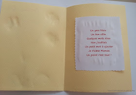 poème pour carte DIY fête des mères