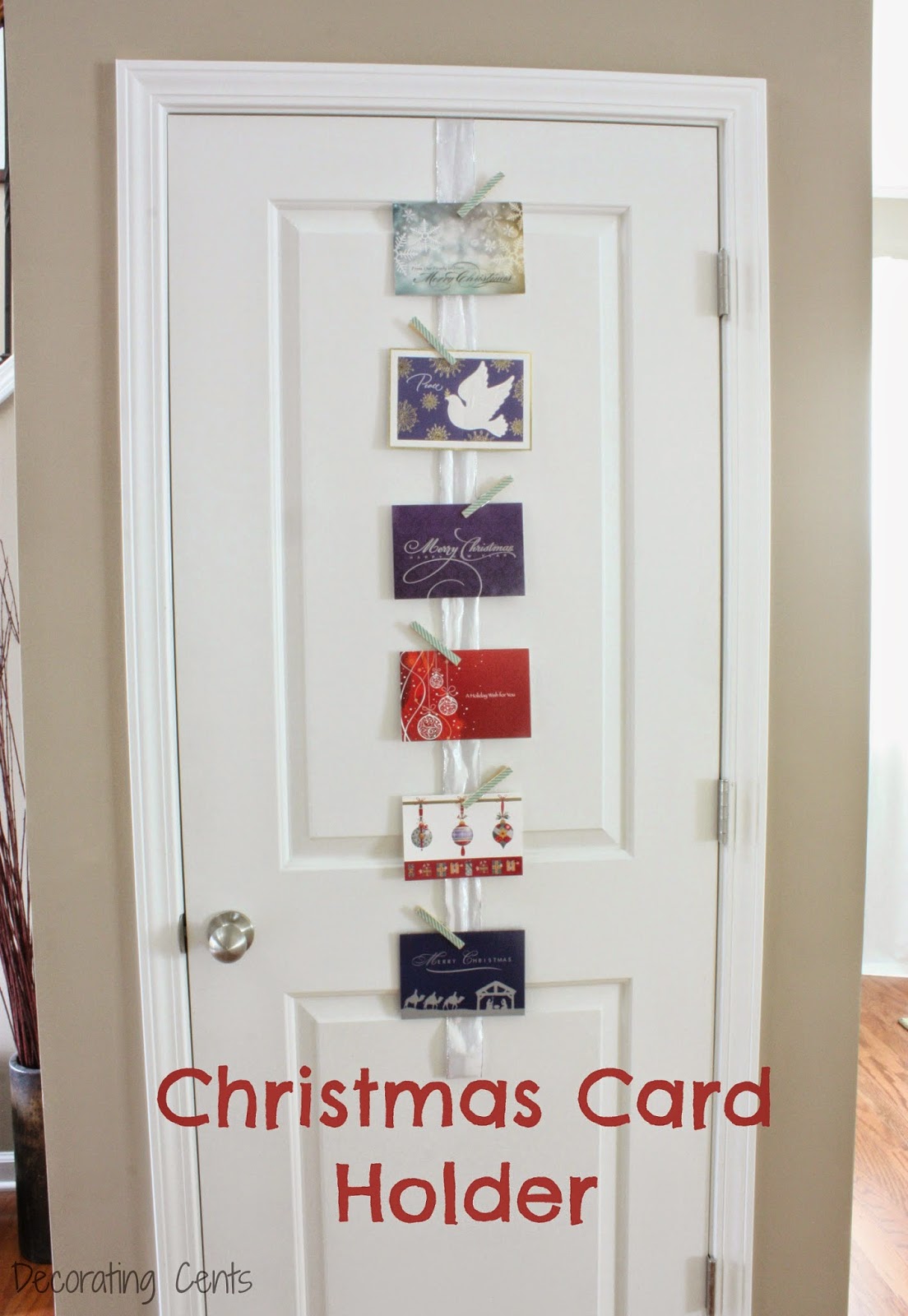 Christmas Card Holder