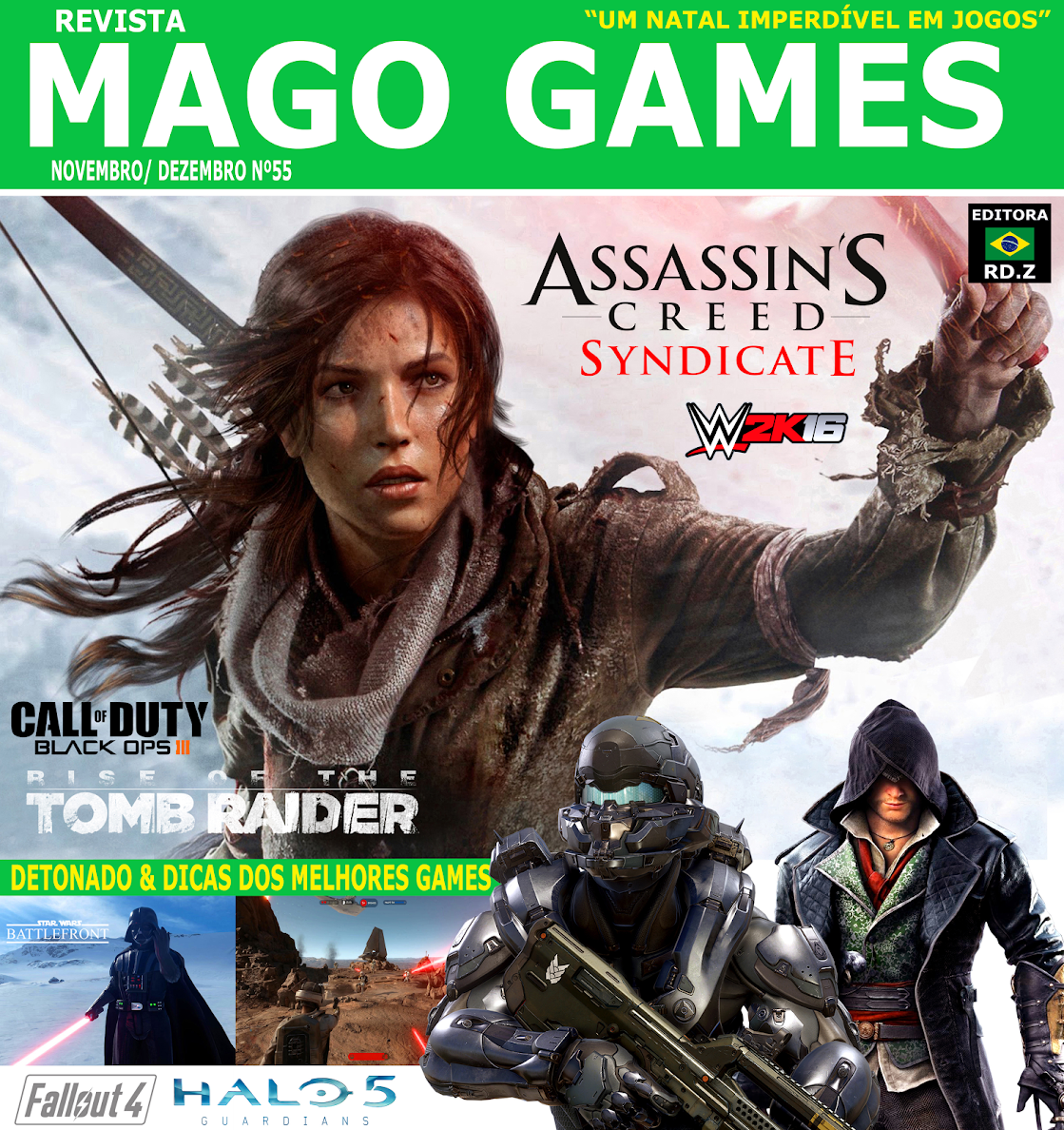 Revista Mago Games Publicidade