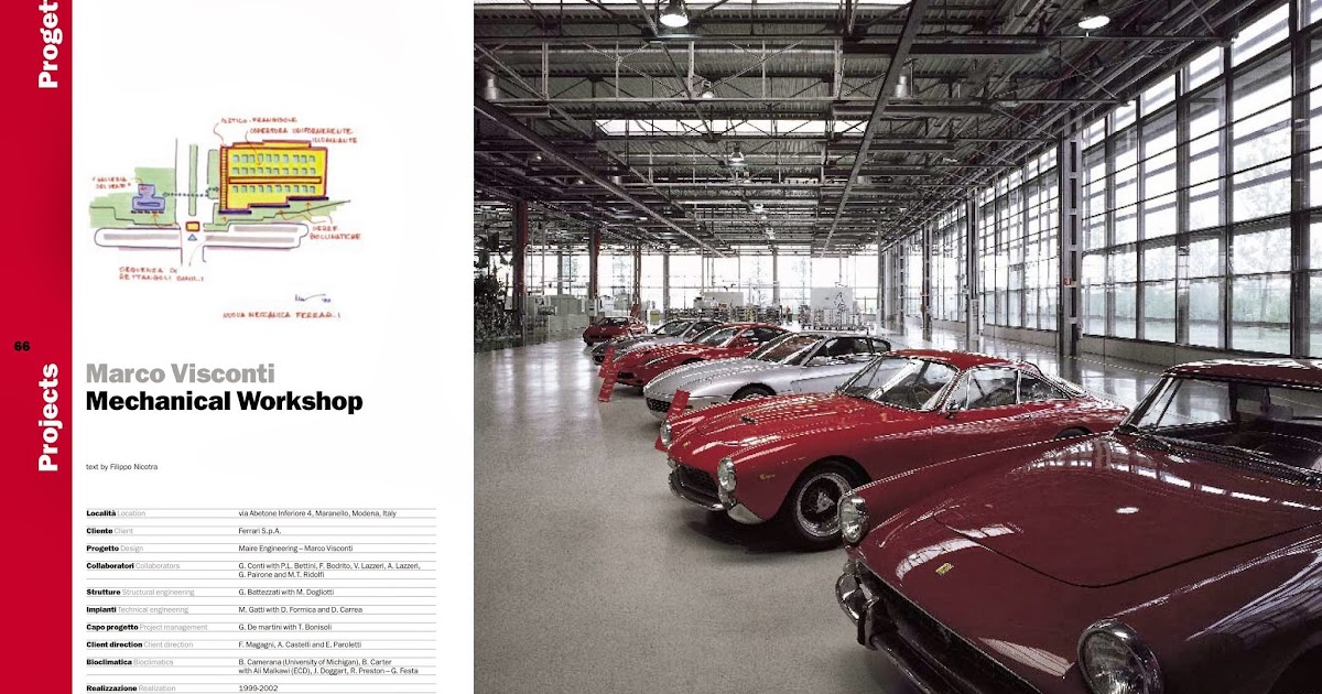 Architecture Library Mechanical Modena, Italy.