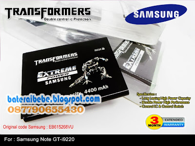 Baterai Double Power Samsung Transformer EB615268VU