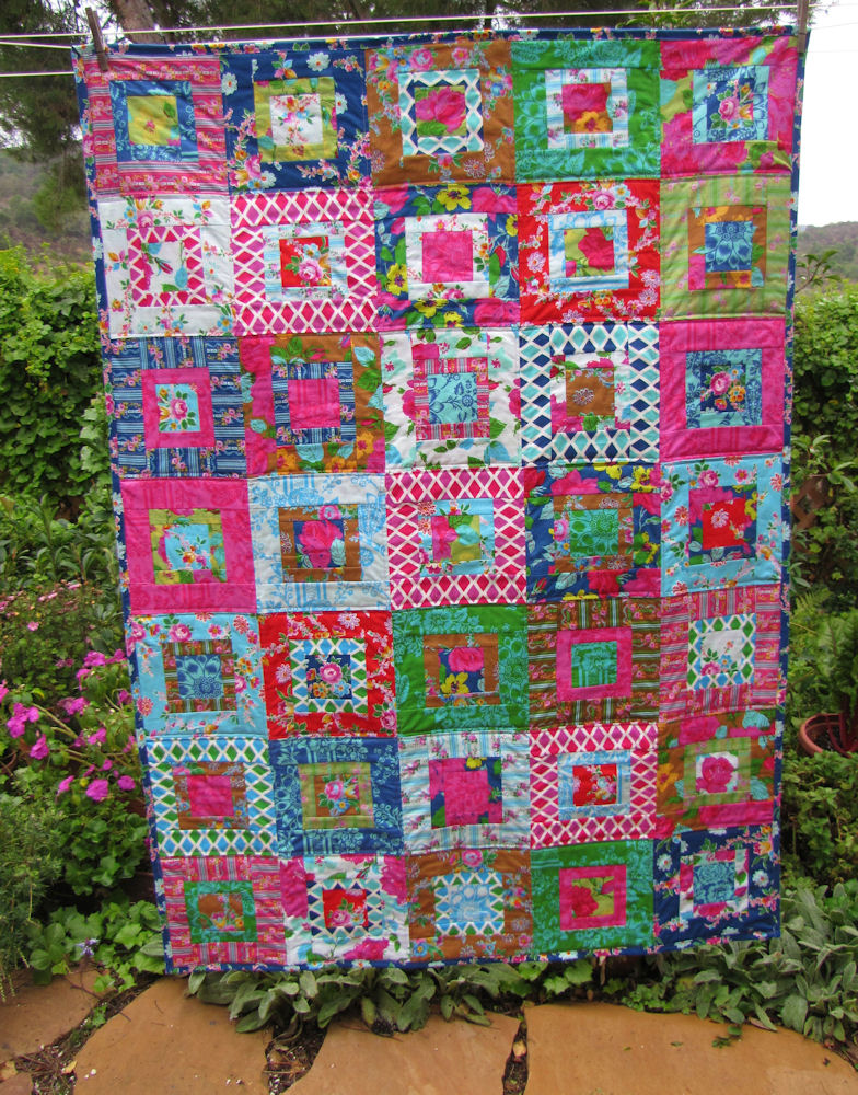 Monique's Stitches Flower Boxes Quilt