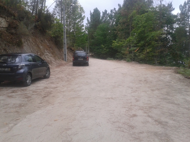 Zona do Parque de estacionamento