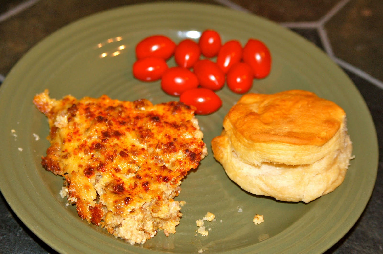 Samma Spot Sausage Grits Breakfast Casserole