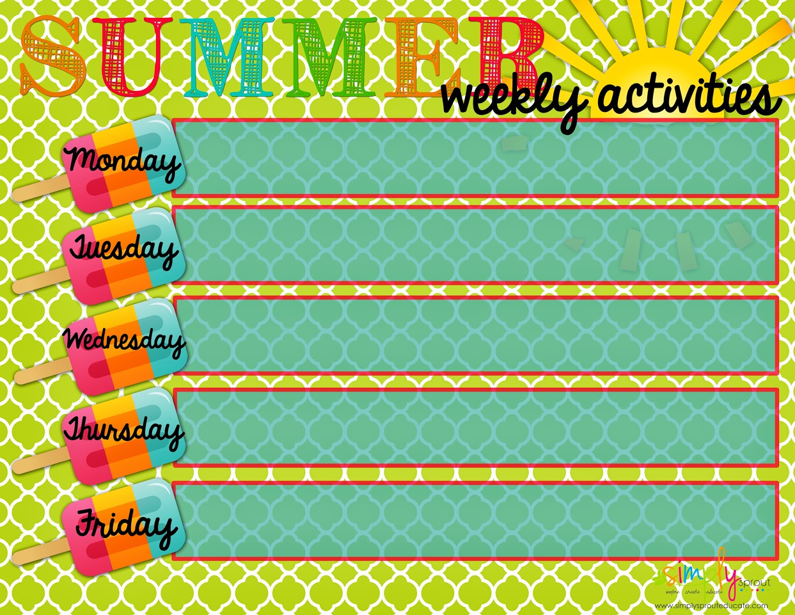 School's out for summer.....now what?????? Simply Sprout