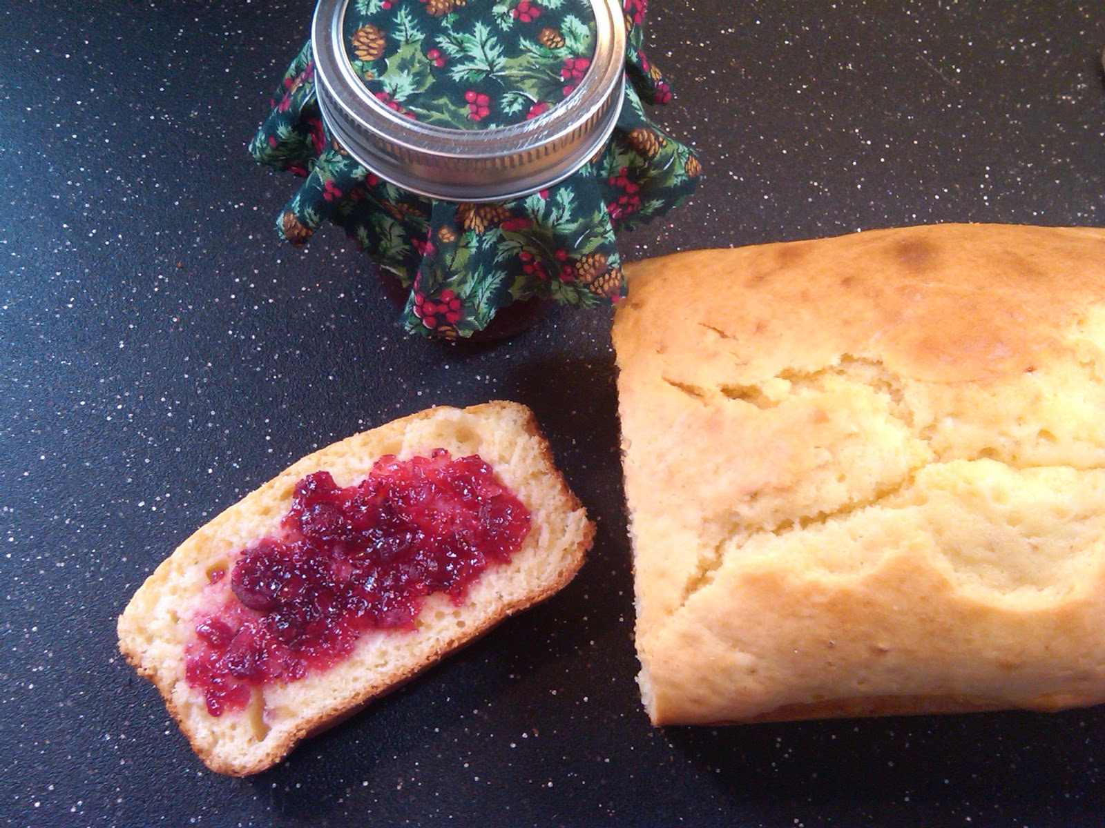 Michele's Woman Cave Orange Bread & Cranberry Orange Jam