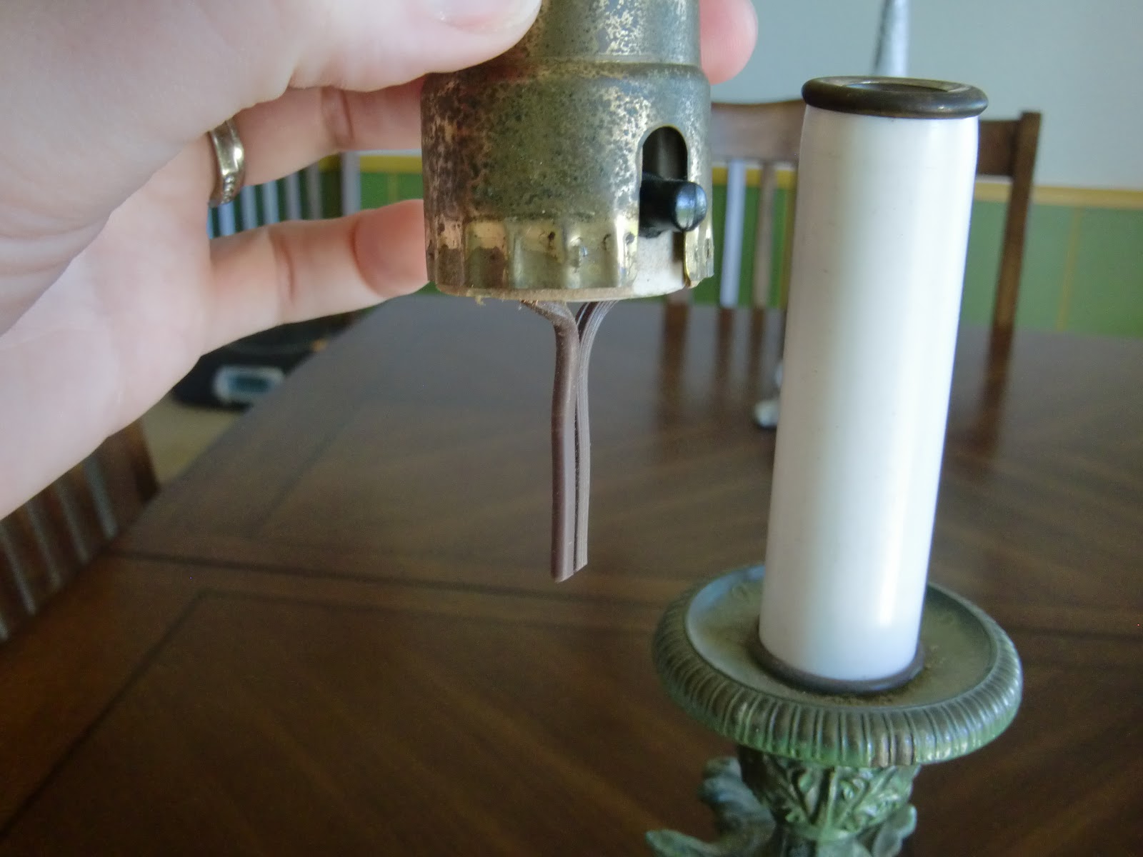 The Marie Project How to rewire a lamp