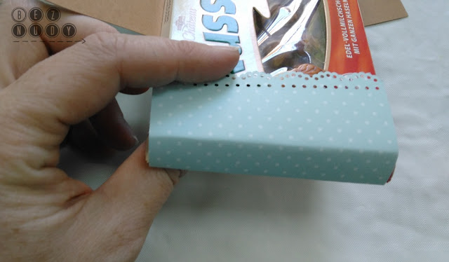 pudełko na czekoladę DIY
