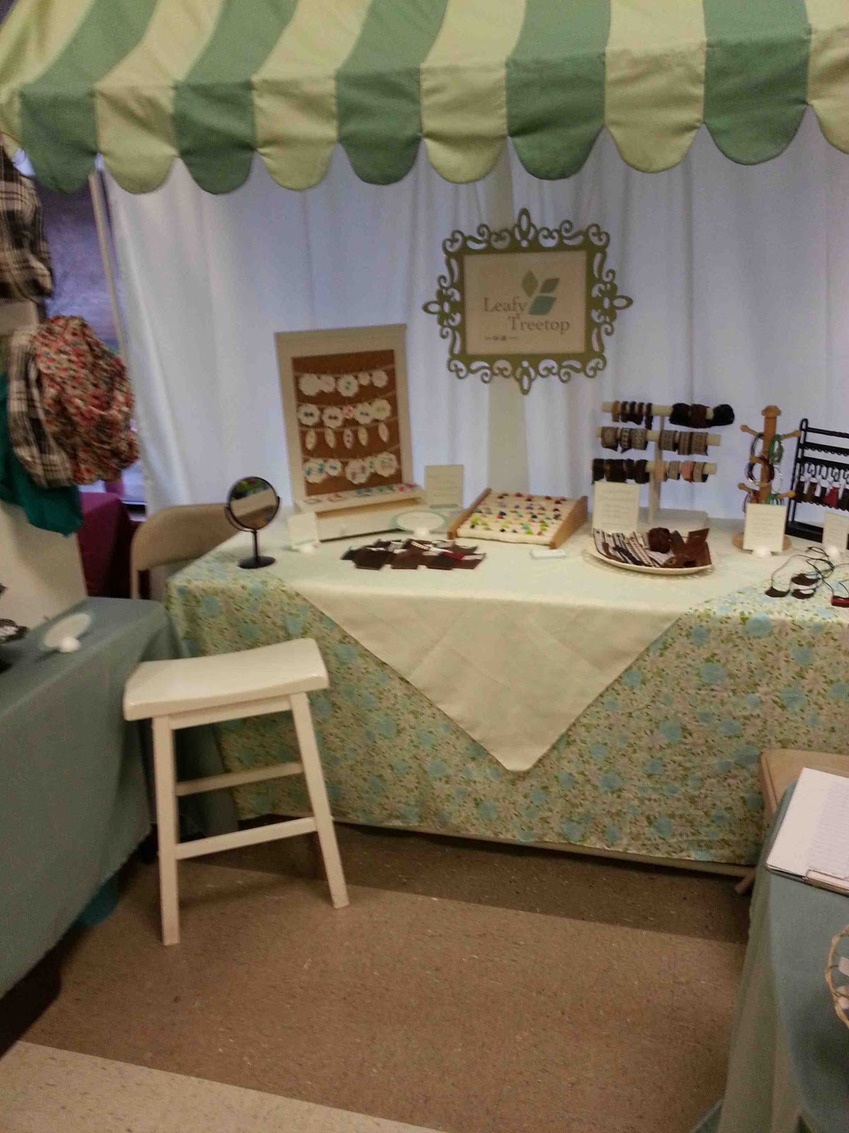 made by me shared with you first time craft fair