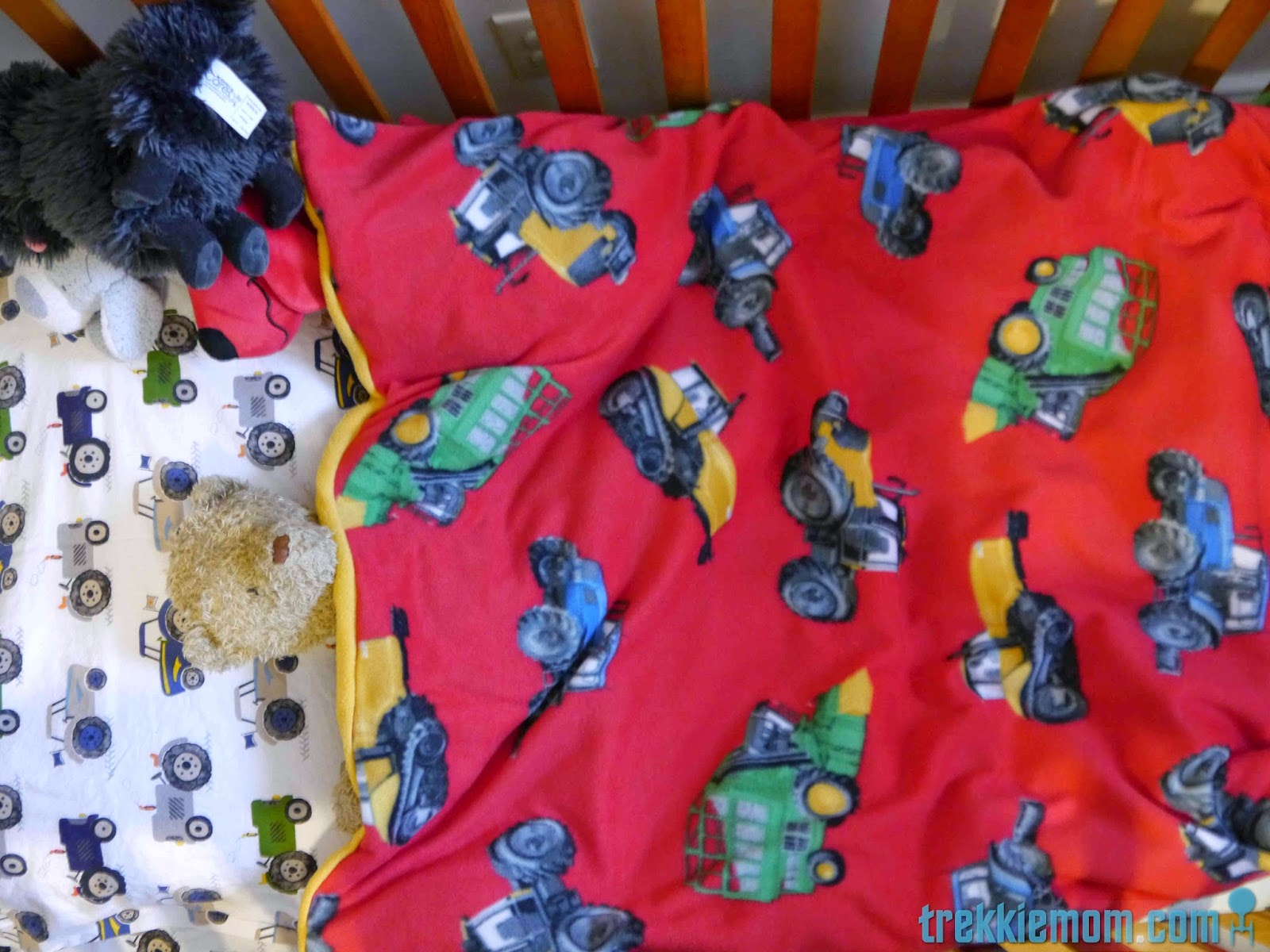 Trekkie Mom Tutorial Baby/Toddler Duvet Cover Part 1