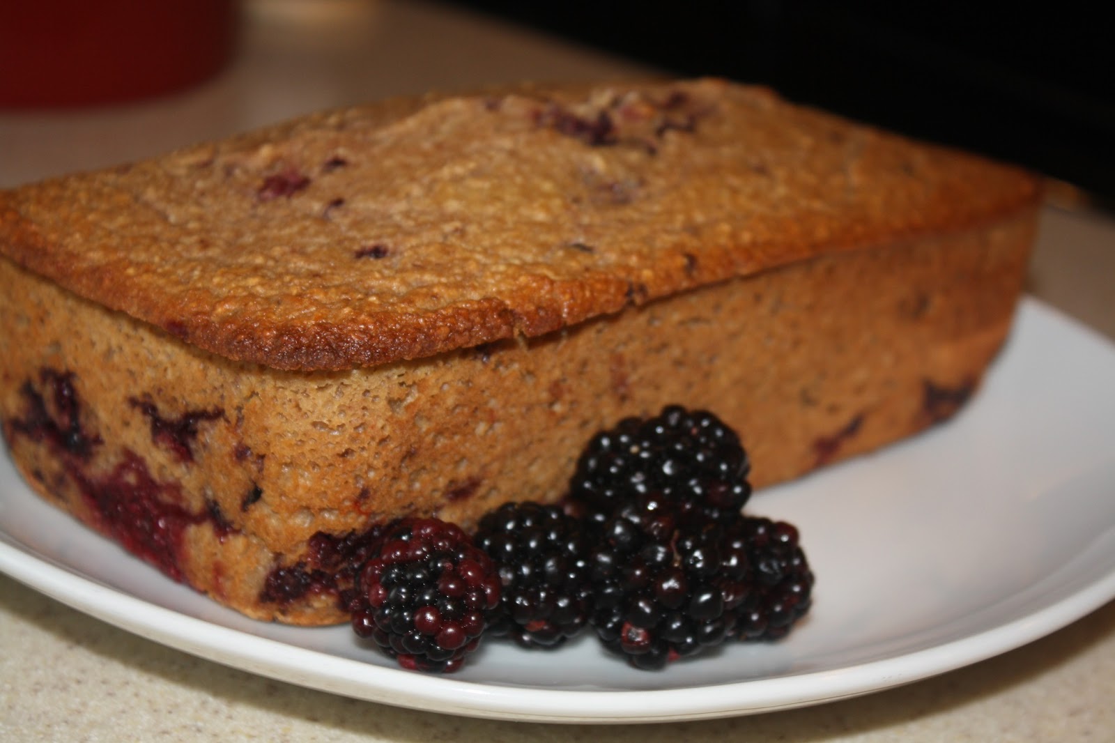 Skinny Jeans Blackberry Cobbler Bread